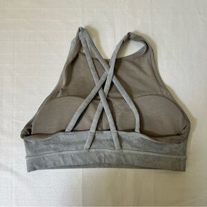lululemon athletica Gray Strappy Sports Bra